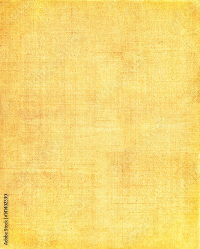 Yellow Cloth Background. An old cloth book cover with a yellow mesh pattern.