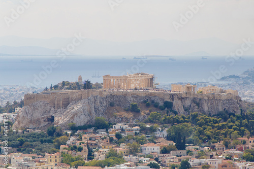 view on the Acropolis of the Athens