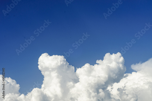 Scattered Clouds and bluesky