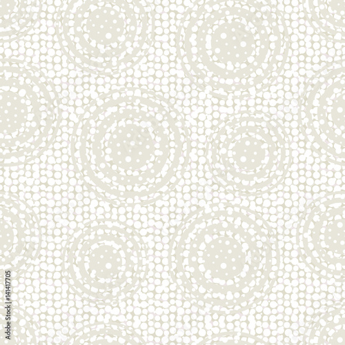White abstract organic vector seamless pattern background 1