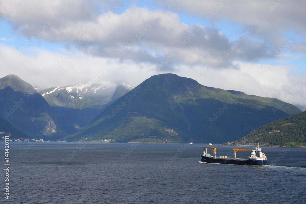 fjord en Norvège