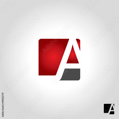 Free Download letter a logo, icon and symbol vector illustration - GFXLoad