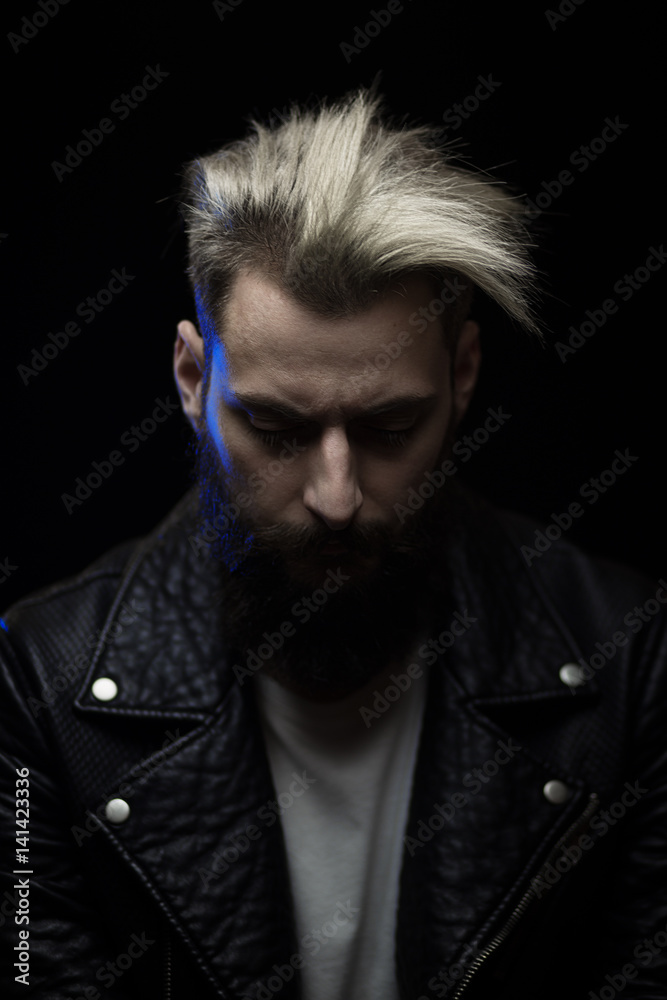 Brutal beard man Brutal beard man