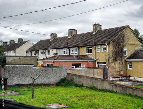 Häuser in Dublin, Irland