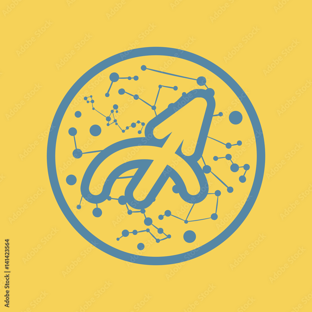 flat icon Zodiac sign Sagittarius flat icon Zodiac sign Sagittarius