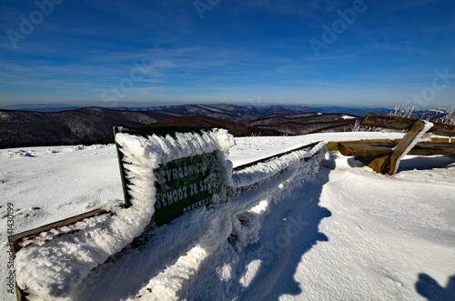 Fototapeta Naklejka Na Ścianę i Meble -  Bieszczady mountains, Polish part of Carpathians