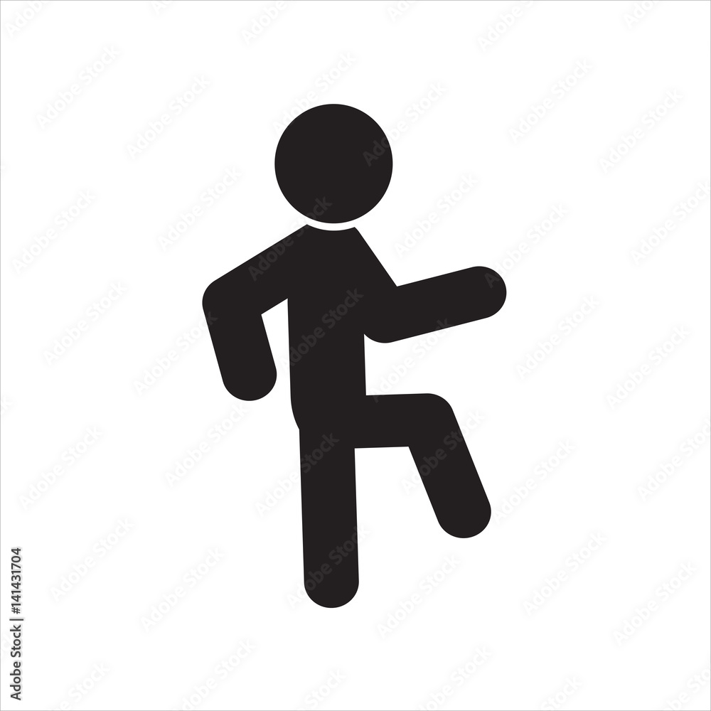 walking, pedestrian, man icon, vector illustration eps10 walking, pedestrian, man icon, vector illustration eps10