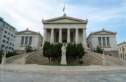 central library building in Athens,Greece