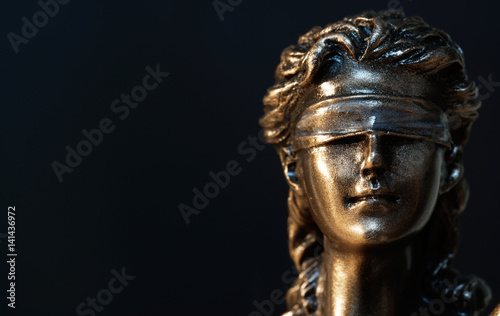 Obraz na płótnie Lady Justice Statue w salonie