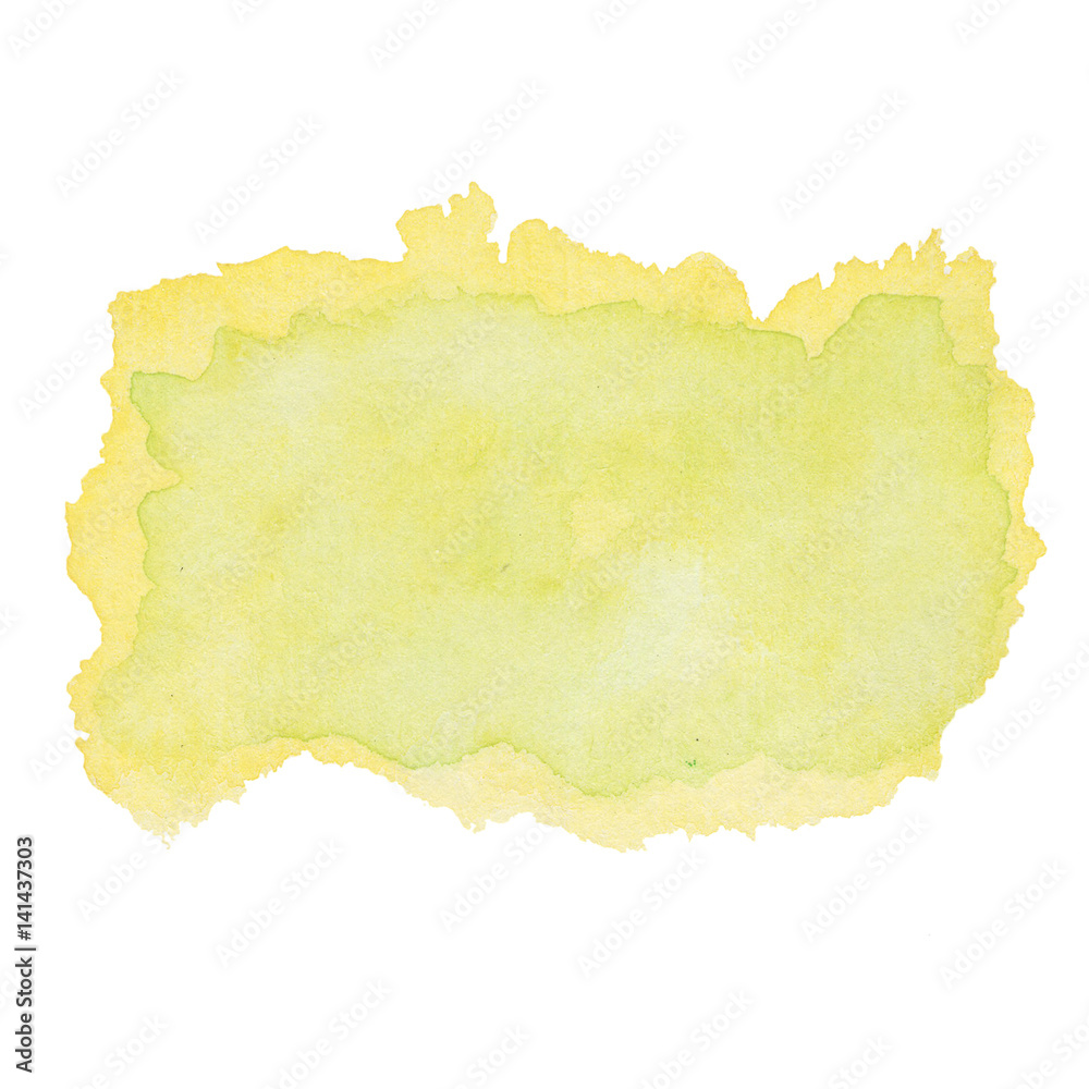 Fototapeta premium Abstract watercolor on white background.This is watercolor splash.It is drawn by hand.