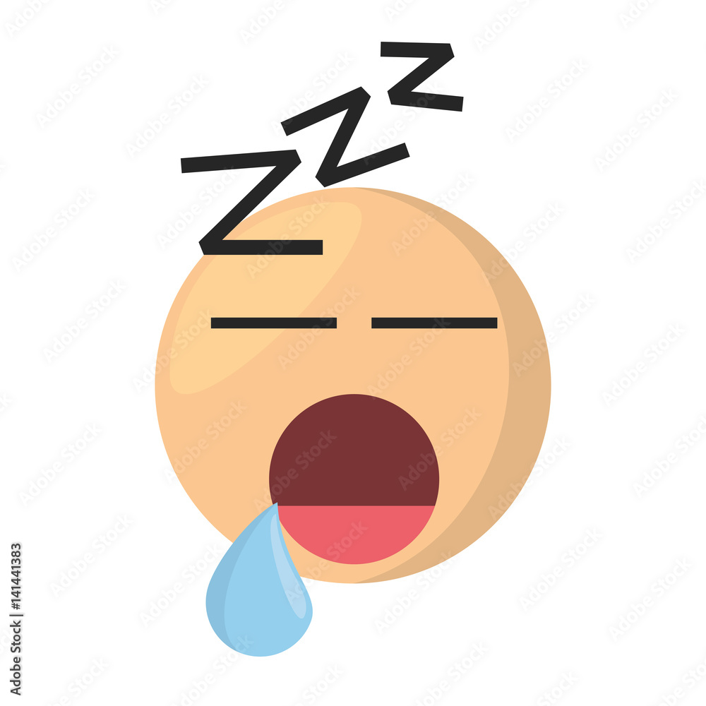 sleeping emoticon cartoon icon vector illustration eps 10 sleeping emoticon cartoon icon vector illustration eps 10