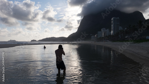 Photographer in Sao Conrado Beach