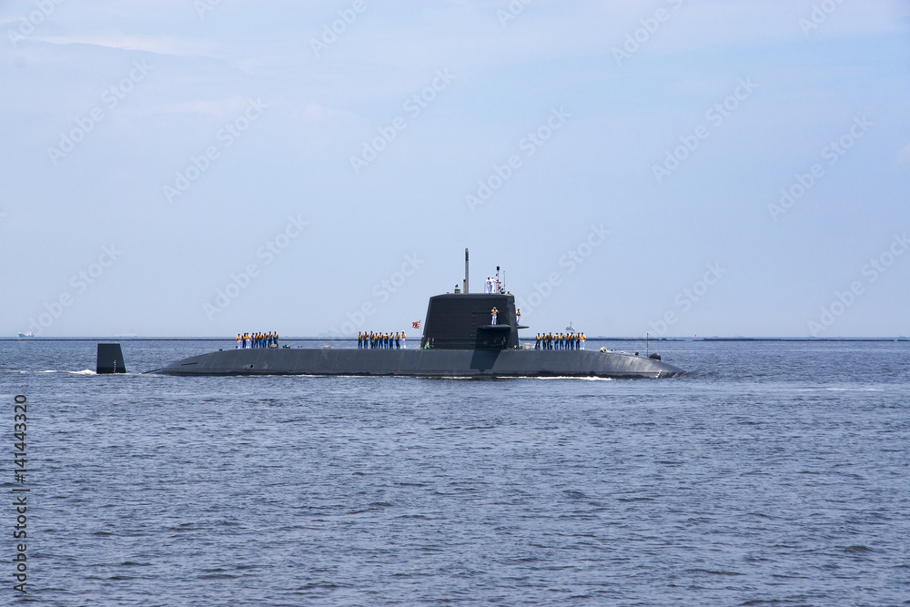 横須賀港の潜水艦