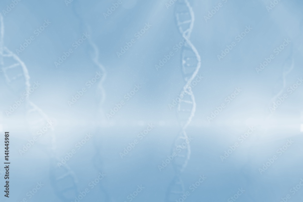 View of dna 3d