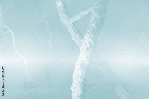 View of dna 3d