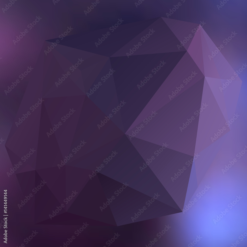 Modern abstract background triangles 3d effect glowing light07