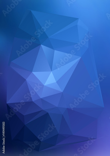 Modern abstract background triangles 3d effect glowing light10