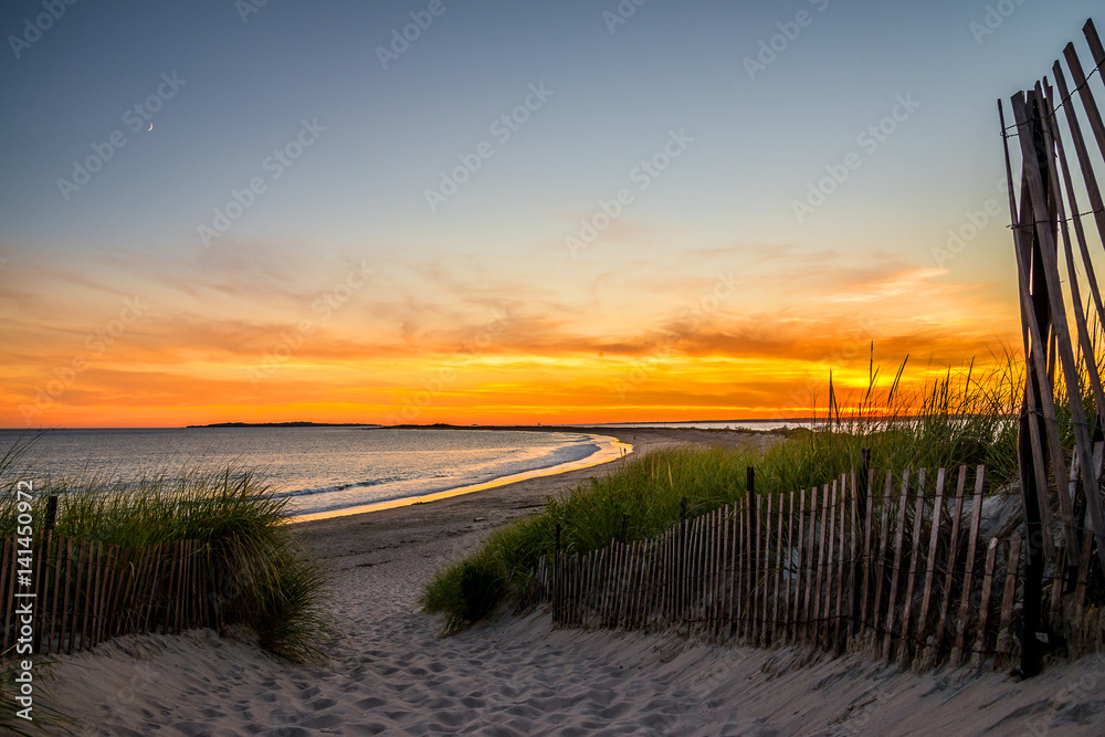 Sunset in Rhode Island