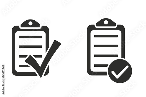 Checklist - vector icon.