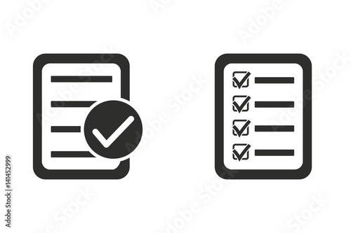 Checklist - vector icon.