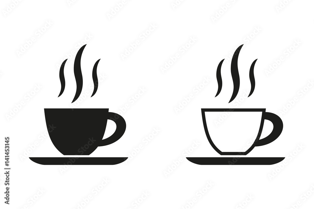 Obraz premium Coffee cup - vector icon.