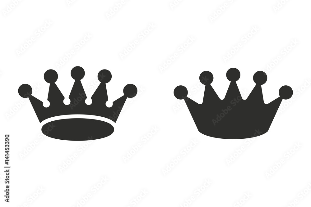 Crown - vector icon.