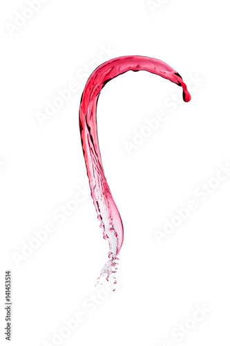 splash of red wine