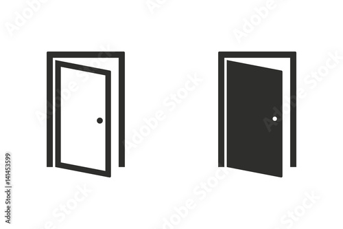 Door - vector icon.