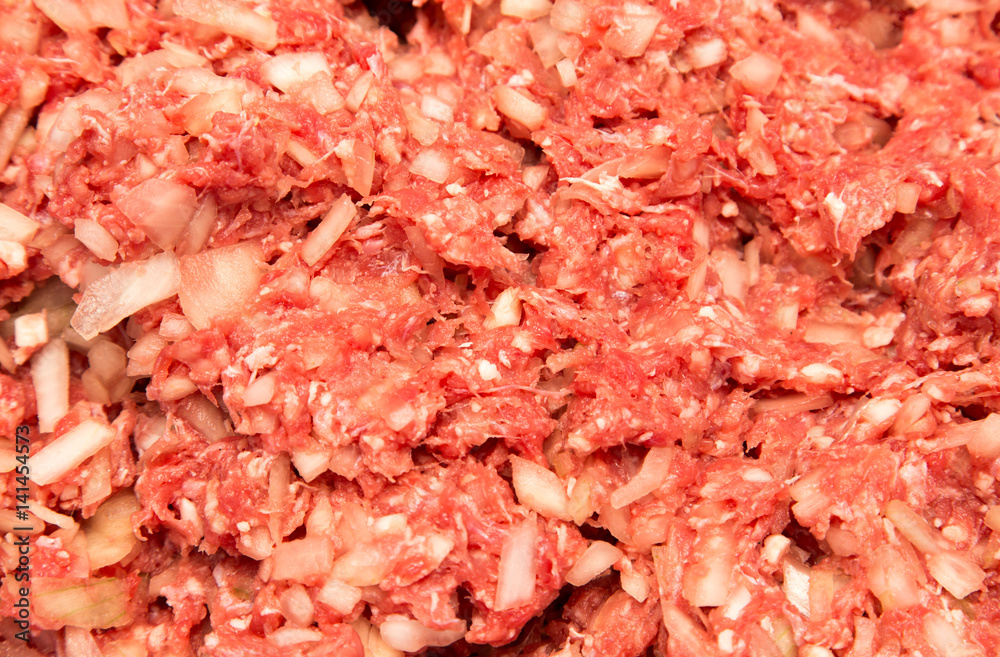 minced meat as a background minced meat as a background