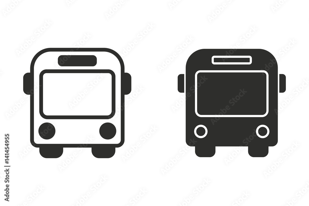 Bus - vector icon.