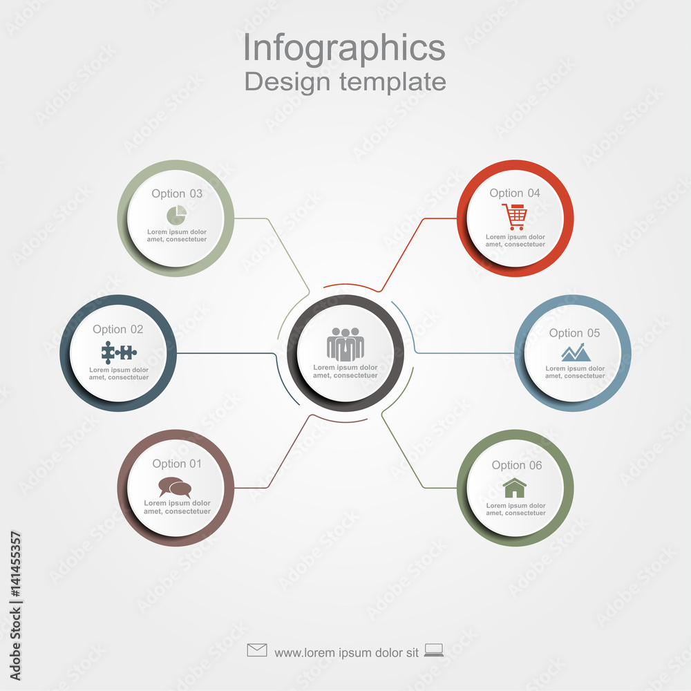 Infographic design template with place for your data. Vector. Infographic design template with place for your data. Vector.