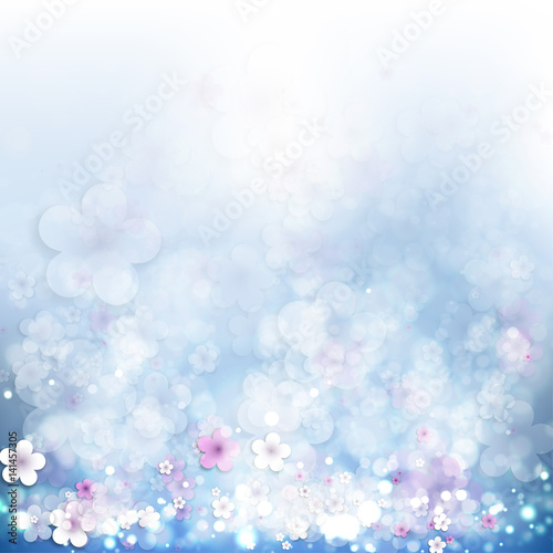 Fototapeta Naklejka Na Ścianę i Meble -  Spring Background with Flowers