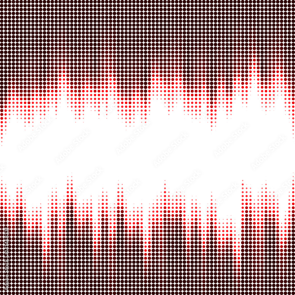 Vector Illustration With Four Halftone Patterns Bstract Vector Vector Illustration With Four Halftone Patterns Bstract Vector