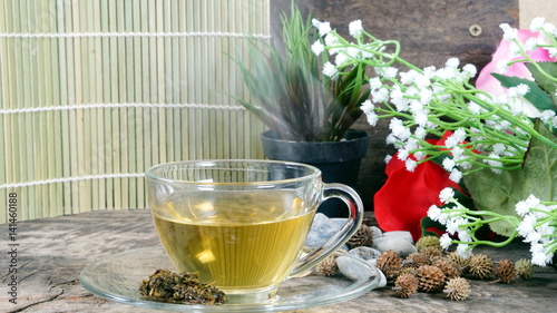 Foto Hot tea in the morning
