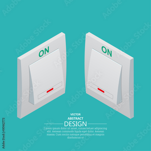 Two icons light