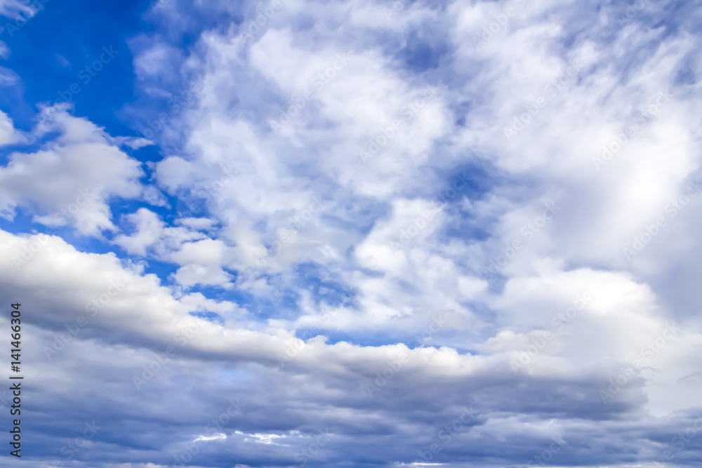 Obraz premium Sky with clouds