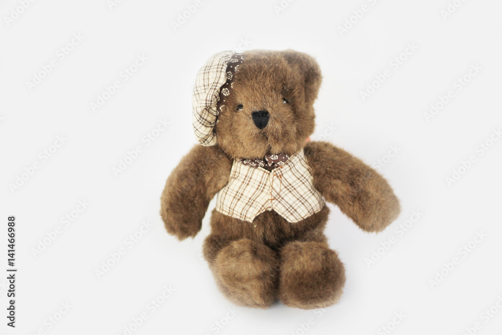 Fototapeta premium Cute teddy bear doll