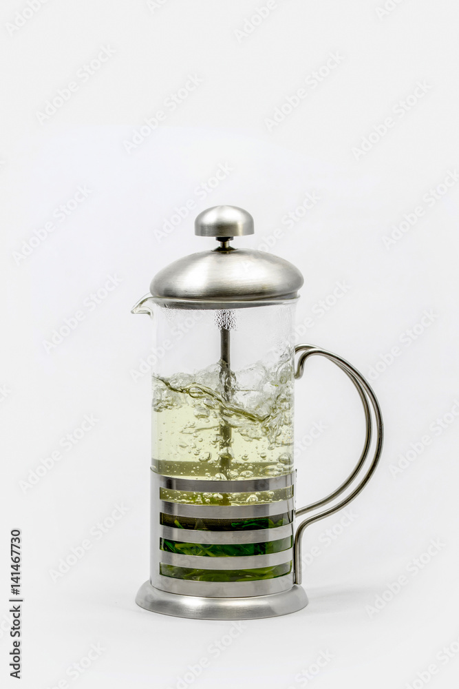 Obraz premium Herbal tea pot