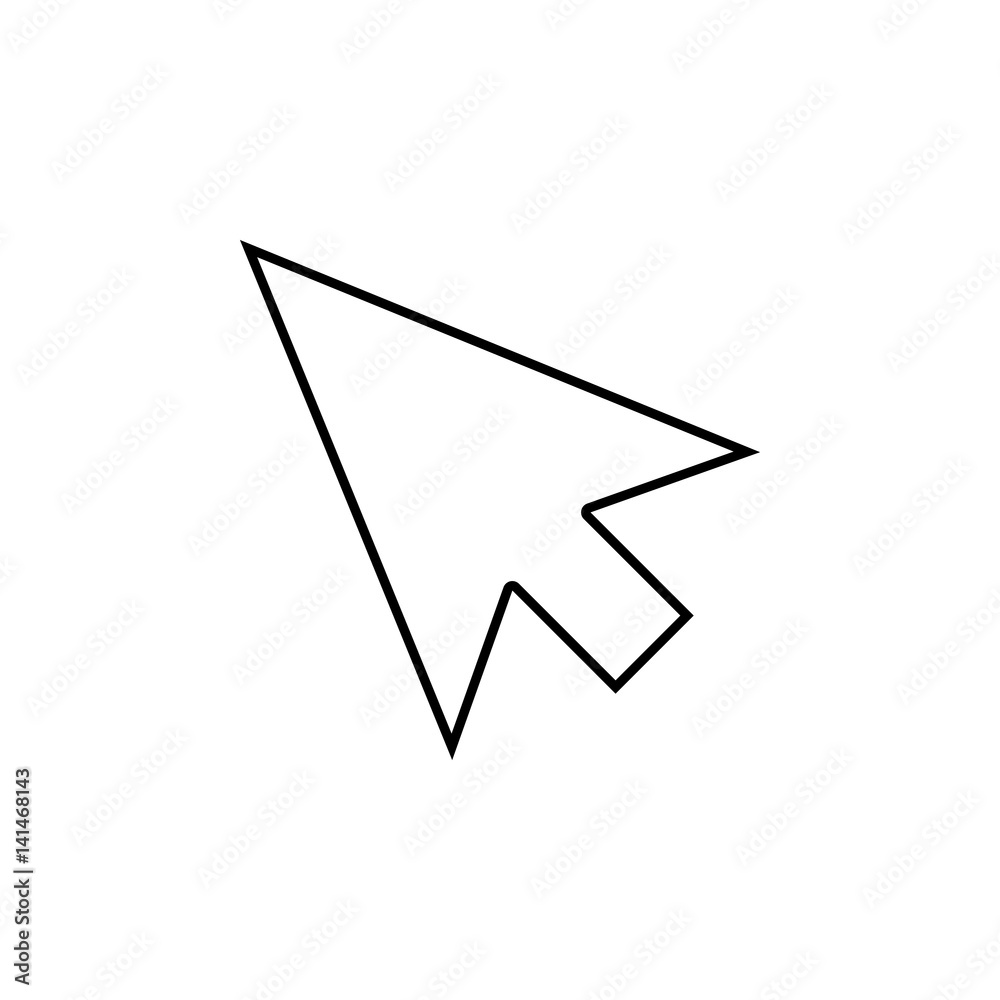 Click arrow cursor icon vector illustration graphic design Click arrow cursor icon vector illustration graphic design