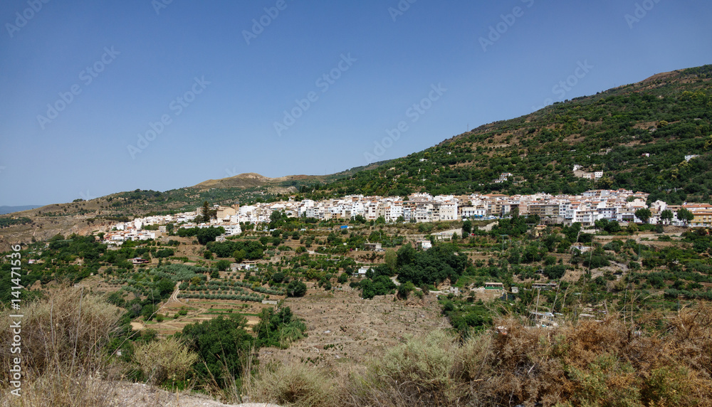 Lanjaron Town, Granada, Andalusia, Spain