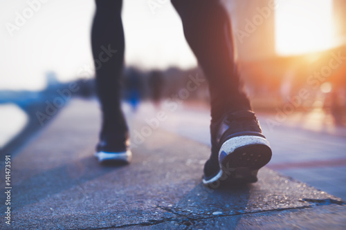 Exercising and running are part of healthy lifestyle