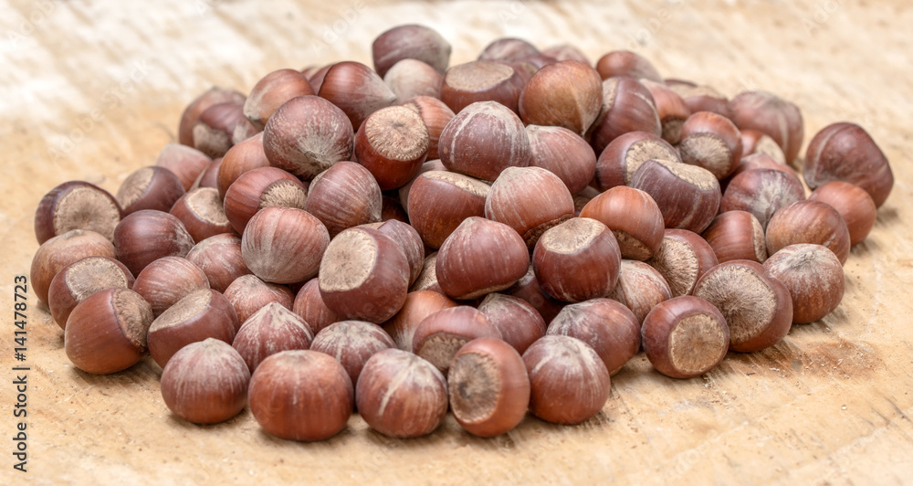 Obraz premium Hazelnuts
