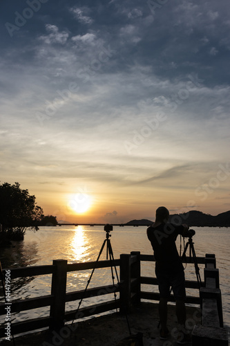 Silhouette Potographer