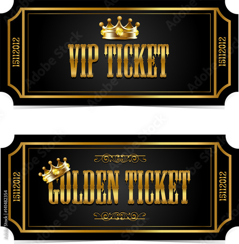 Golden and VIP tickets