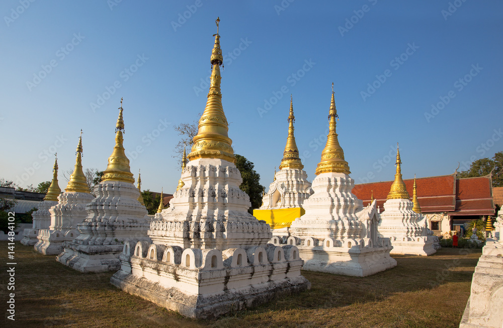 Wat Chedi Sao Temple, Lampang, Thailand