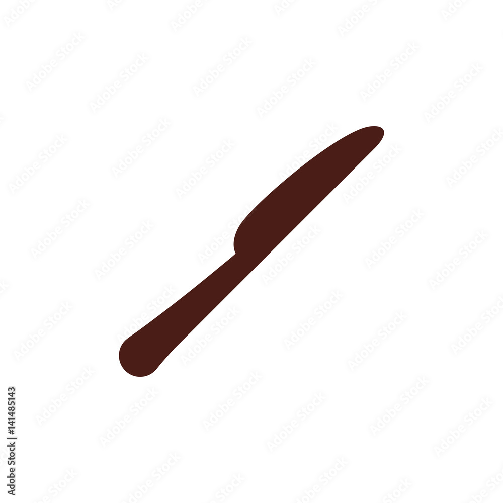 Restaurant and kitchen utensil icon vector illustration graphic design