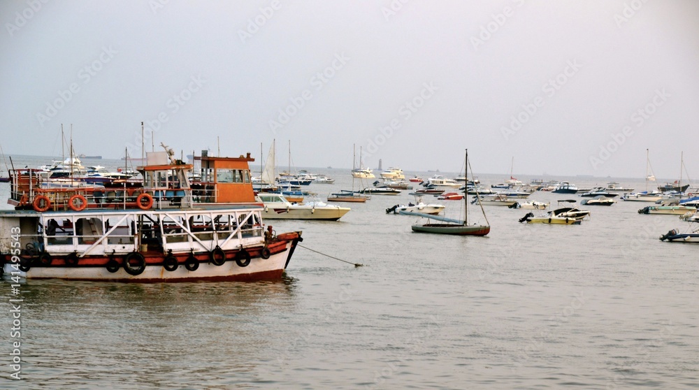 Harbor of Mumbai