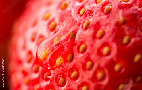 Droplet on Strawberry A