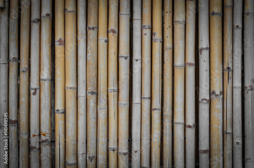 Dry bamboo background texture detail.