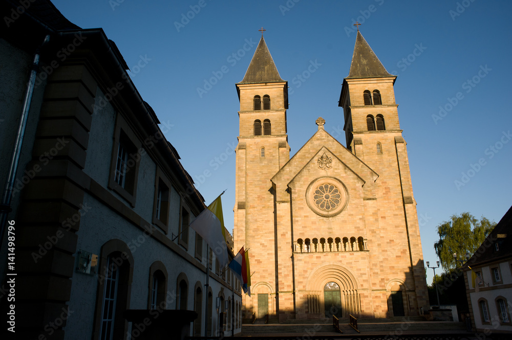 de St. Willibrordbasiliek in Echternach,Luxemburg